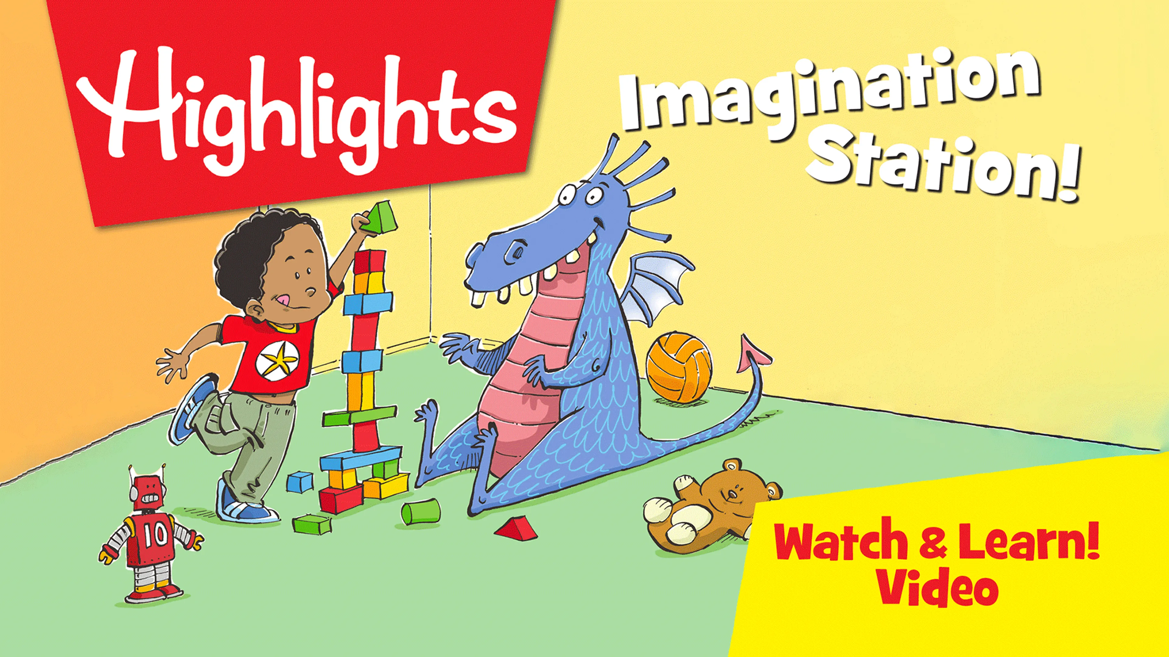Highlights Watch & Learn!: Imagination Station! poster